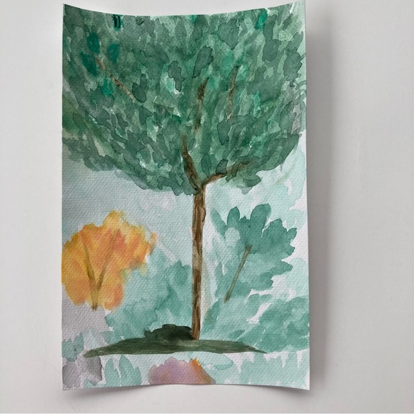 Small Watercolor Painting - Picture 1 of 1